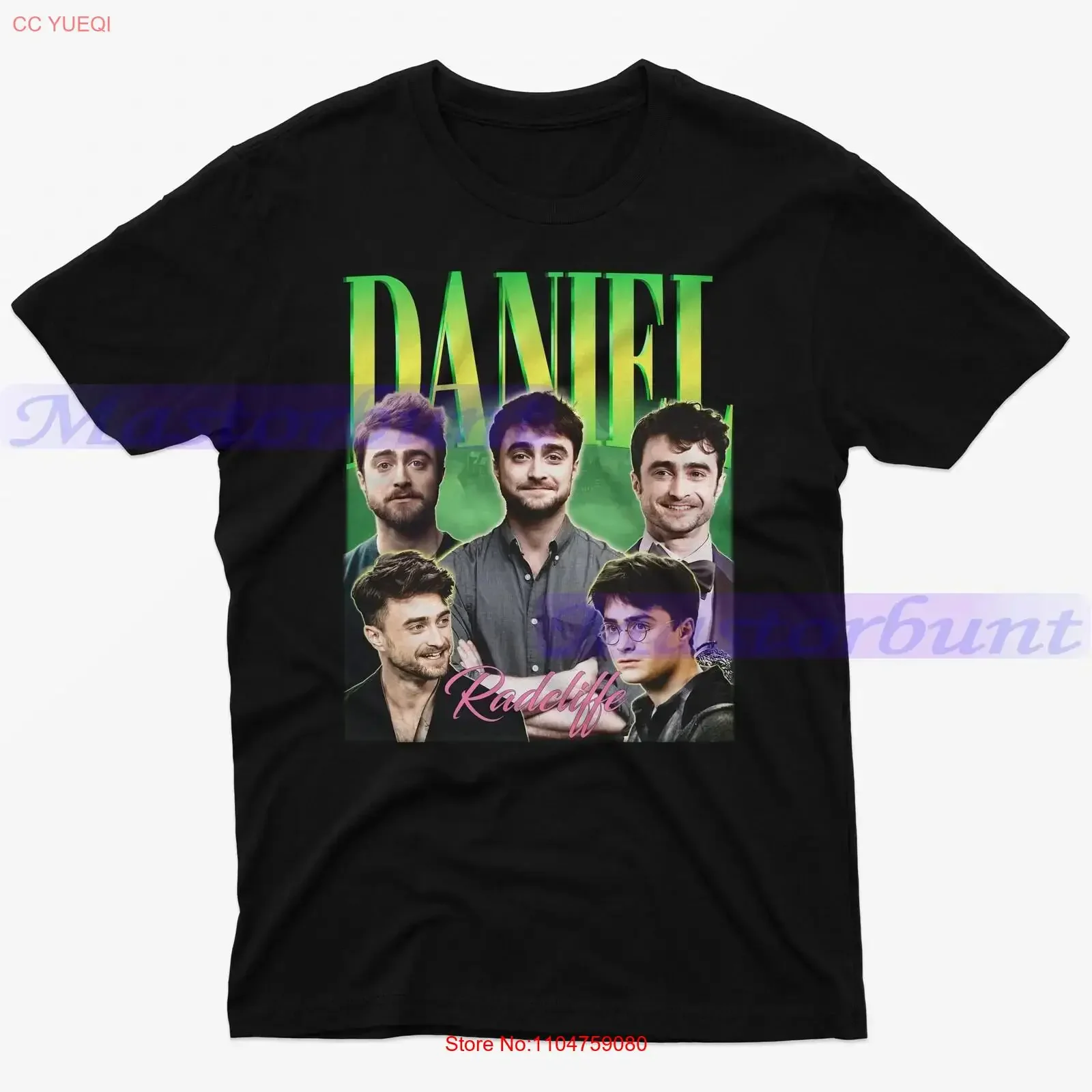 Daniel Radcliffe T Shirt SweaT Vintage Retro Fan vintage Washed Versatile Breathable Unisex designer clothes Slightly homme