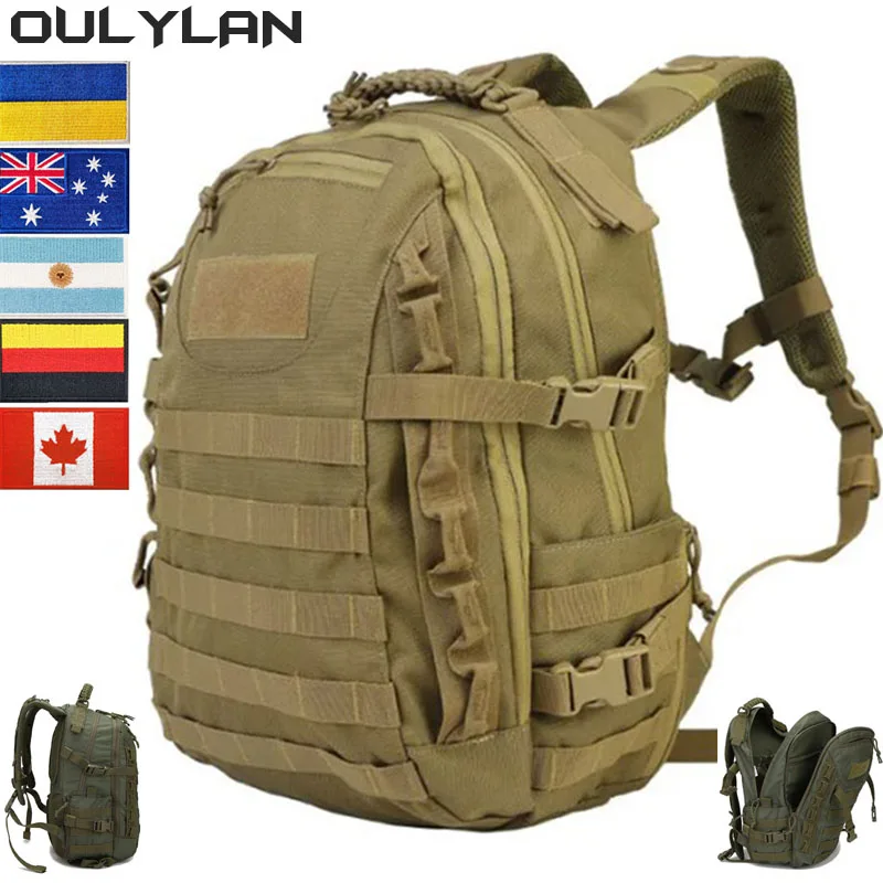 

OULYLAN Army Molle Rucksack Camouflage Man Military Climbing Bag Outdoor Trekking Hiking Hunting Mochila Camping Hiking Tactical