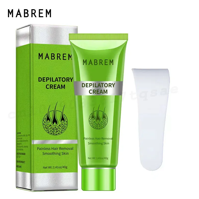 

Hair Removal Cream Painless Hair Remover For Armpit Legs and Arms Skin Care Body Care Depilatory Cream For Men Women 40g