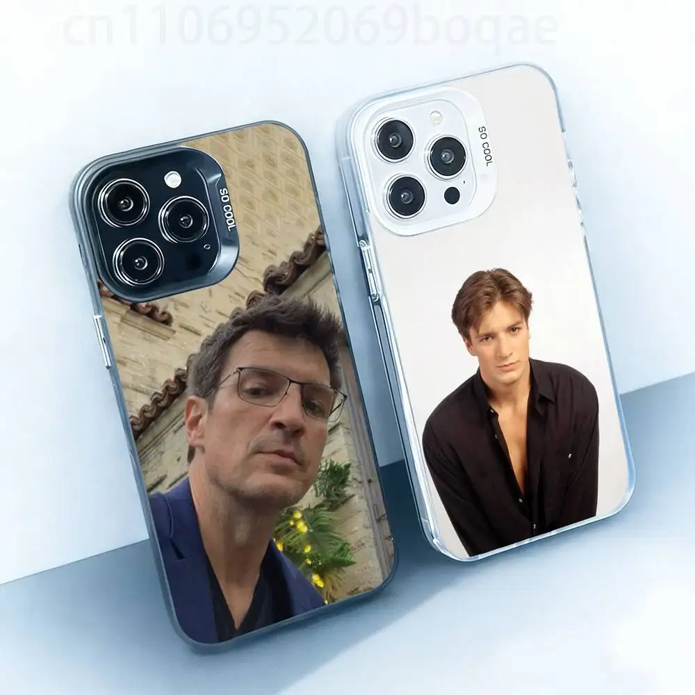 

Actot Nathan F-Fillion Hard Phone Case for IPhone 17 16 15 14 13 12 11 Pro Max Plus16E X XR XS Max shockproof Full Cover