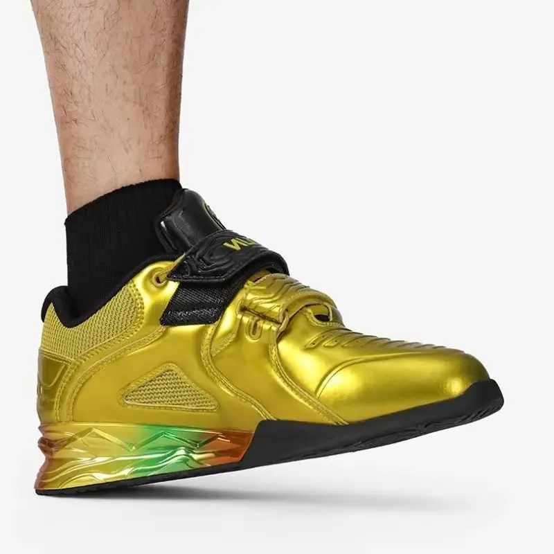

2026 Super Cool Men Weight Lifting Shoes Comfortable Man Squat Hard Pull Shoe Professional Man Weight Lifting Sneakers Men Squat