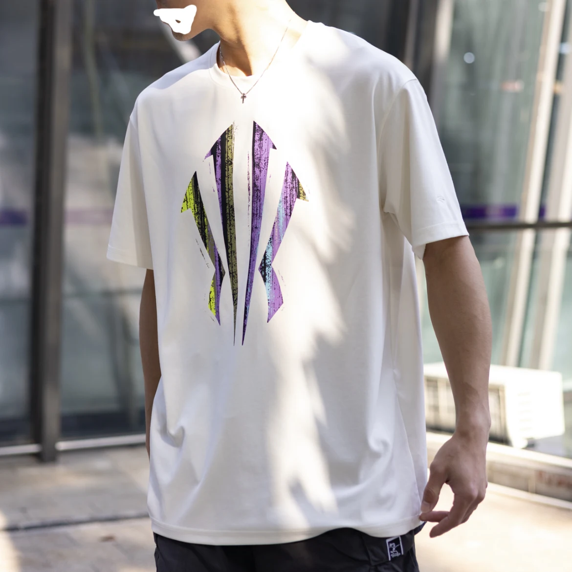  Kaili Irving Series Men's Loose Ice Silk Sport Short Sleeve T-shirt Breathable Sweat Absorbent Cool Feeling Summer Top
