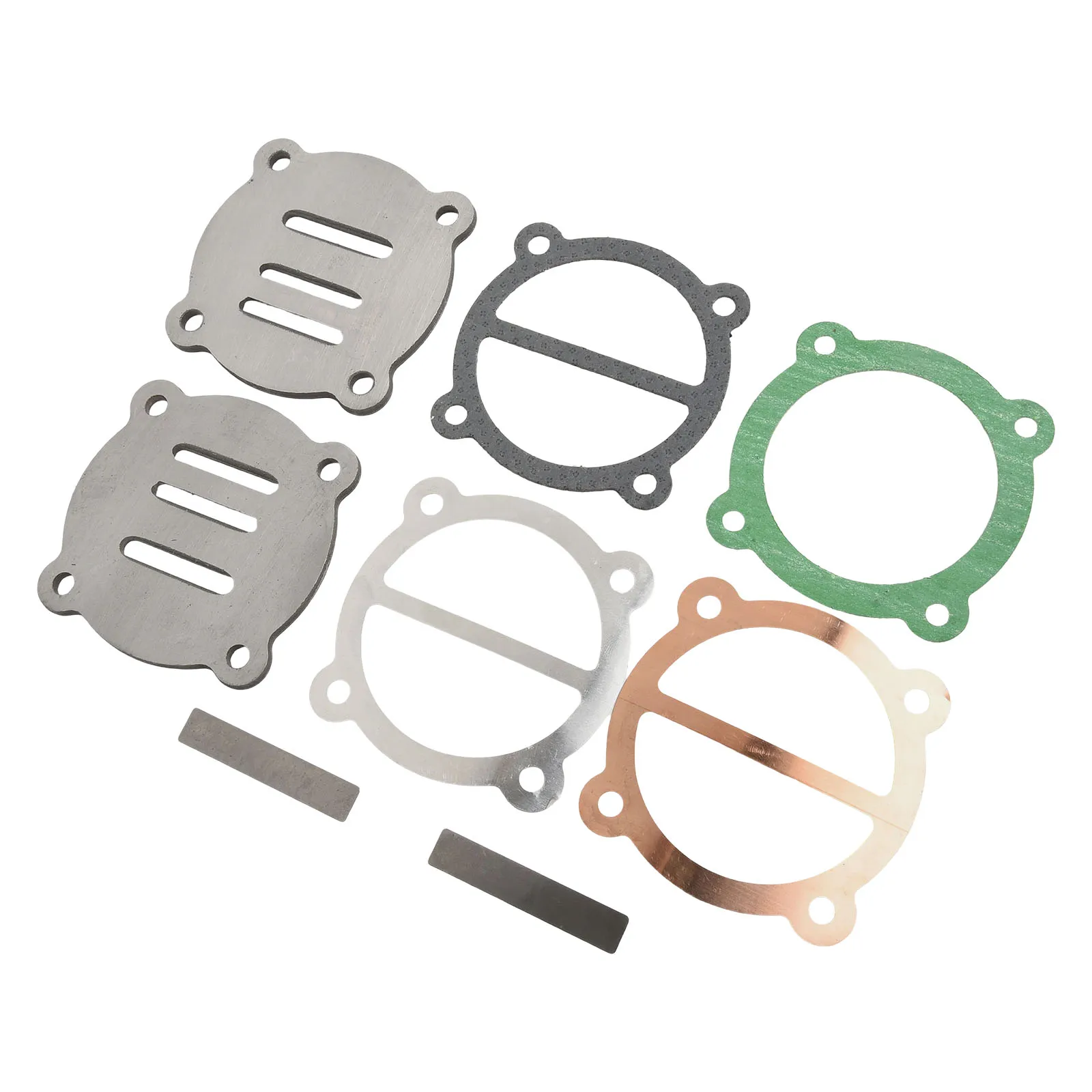 Set Valve Plate Fitting for piston Replacement Air Cylinder Air Pump Gasket Hole To Hole Spare Parts 62mm Accessories