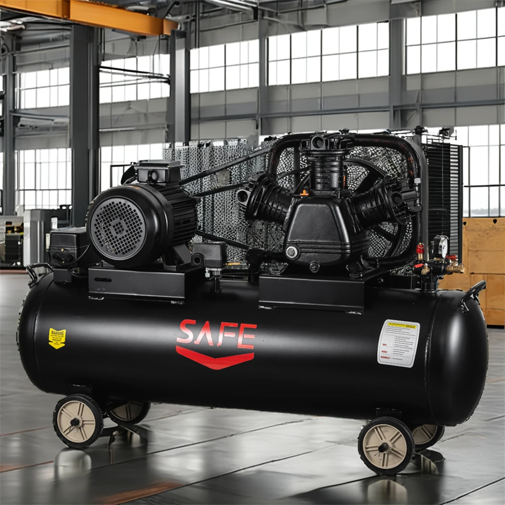 

SAFE Best Heavy d uty Industrial Air Compressor Liter Capacity Low Noise Energy SavingAir Compression for Hospital