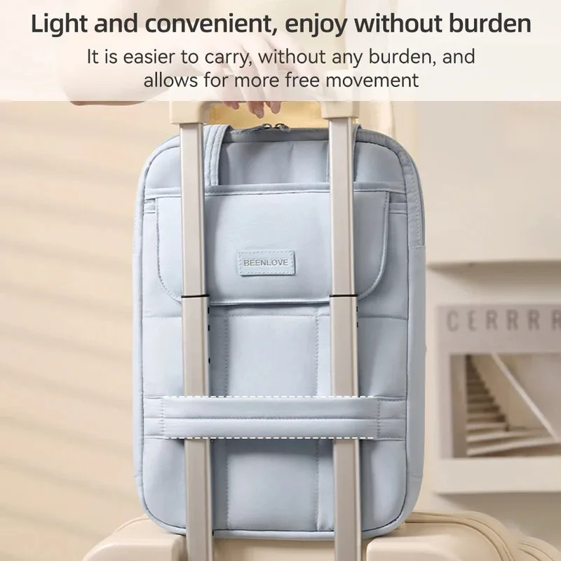 حقيبة كتف جديدة للكمبيوتر المحمول متعددة الأغراض حقيبة حمل بسيطة للركاب IPad حقيبة واقية حقيبة يد للسفر التجاري #4