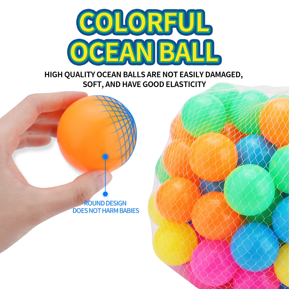 Tente de fosses à balles de dessin animé portable, facile à installer, rangement simple, intérieur, extérieur, camping, jouets de sport