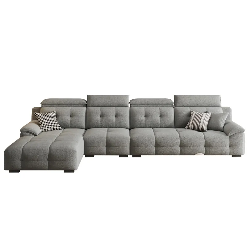 

Yjq sofa small apartment living room concubine chenille cotton and linen sofa
