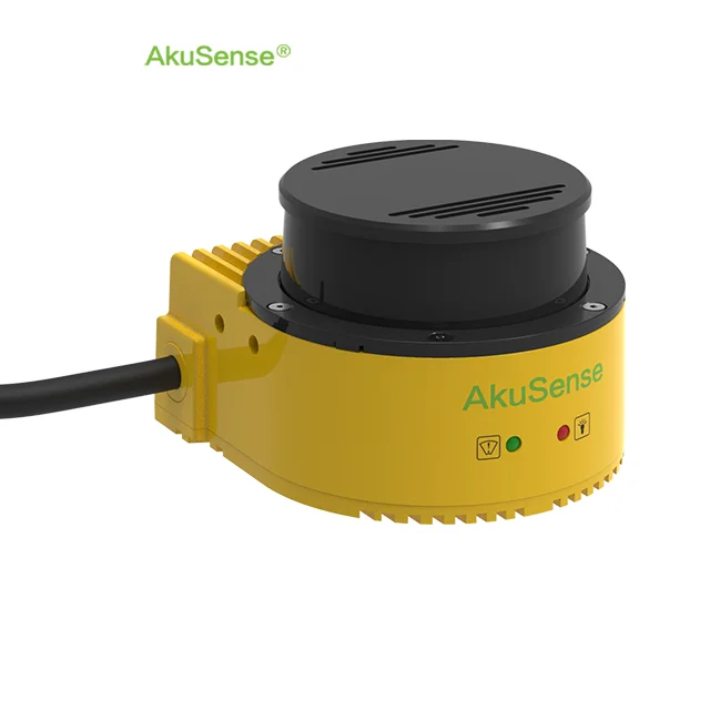 Akusense OEM ODM safety laser agv lidar scanner tof sensor laser for robots and fork lifts 3d lidar mapping sensor