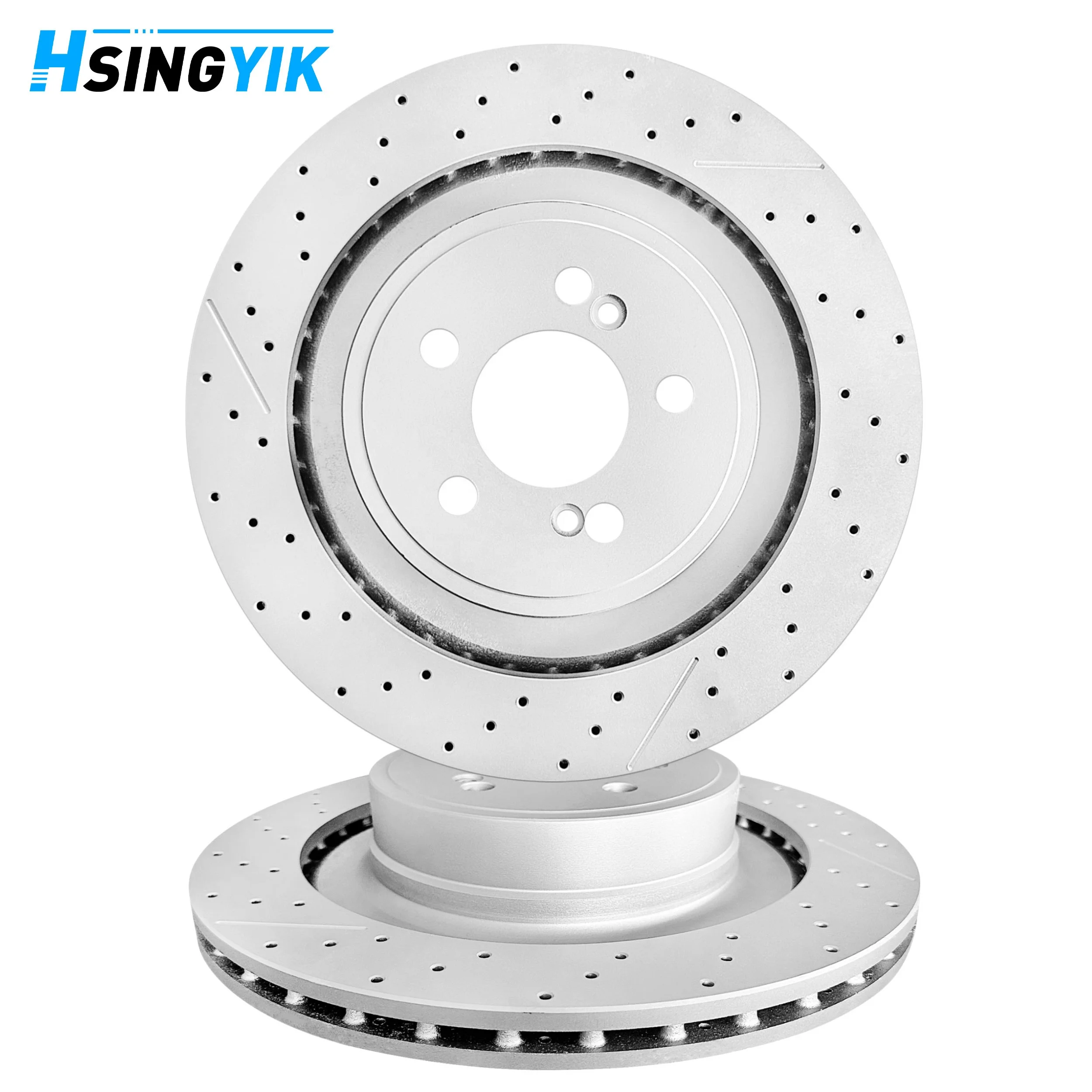 

2026 New Rear Brake Disc Rotor for Merc edes Be nz E63 W463 G 55 G63 C63 G65 Am g 2015 OE 2124230412 360x26mm