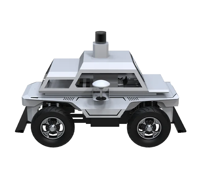 Autoware-Compatible Ackermann Mobile Robot for Academic R&D, Featuring All-Terrain SLAM & RTK Navigation