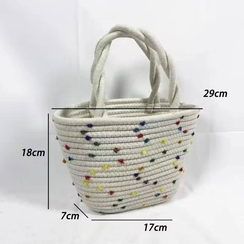 2025New Disney Ladies Designer Straw Fancy Bag Cute Handbag Rattan Travel Leisure Vacation Small Round Beach Mickey Shoulder Bag