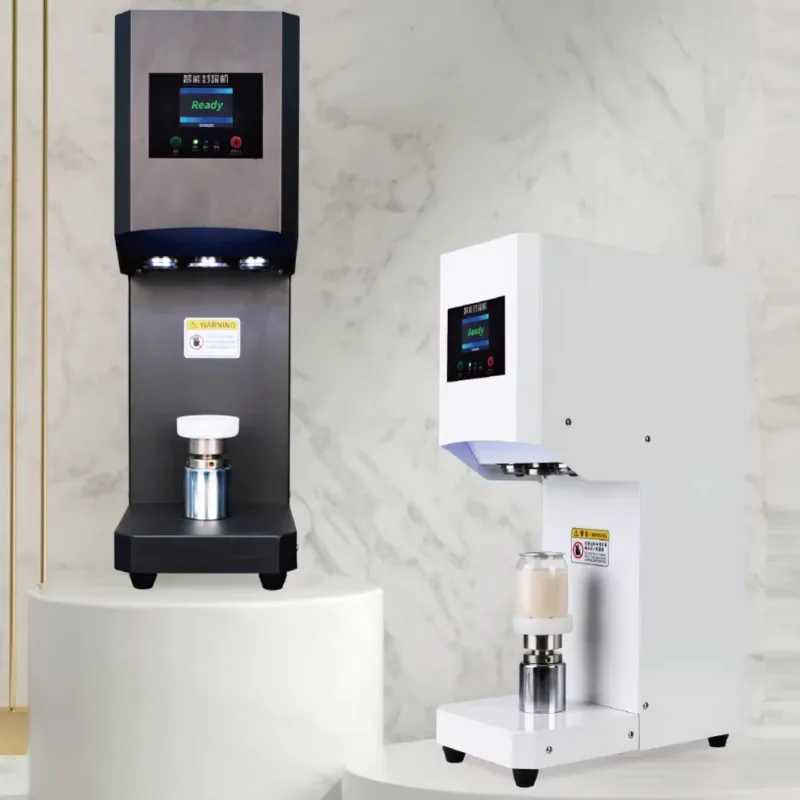 

Xiangyin Factory Direct Seal Automatic Rotating & Non-rotating PET Can Sealing Machine For Soda Beer Coffee Tea Juice PET