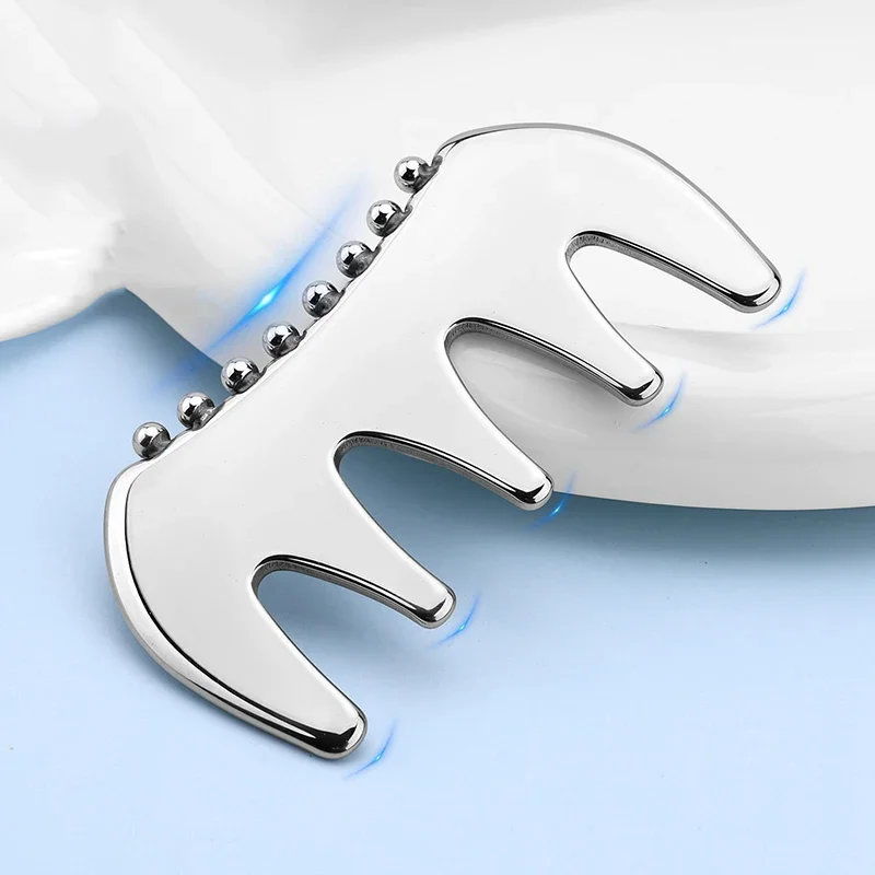 Resin Octopus Head Massager Meridian Scraping Scalp Massage Brush Acupuncture SPA Gua Sha Health Care Tool