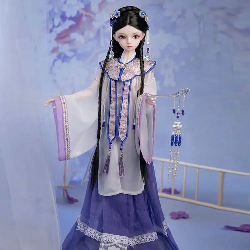 Nowa lalka BJD 1/3, 60 cm, ręcznie robiona, realistyczna, tradycyjna chińska lalka, lalka kolekcjonerska z przegubami kulowymi, prezent dla dziewczynek, zabawki.