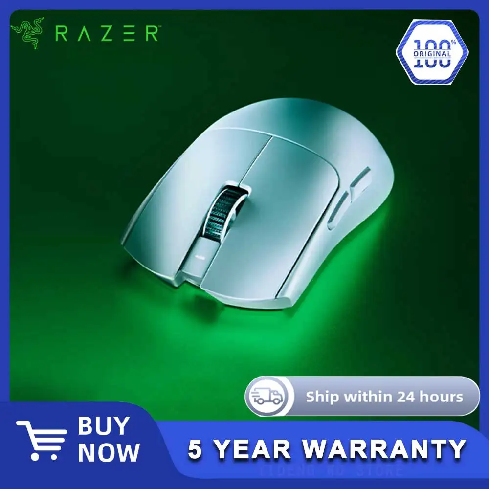 

Razer Viper V3 Pro Professional Edition Wireless Gaming Mouse - Lightweight with Built-in 8KHZ Receiver
