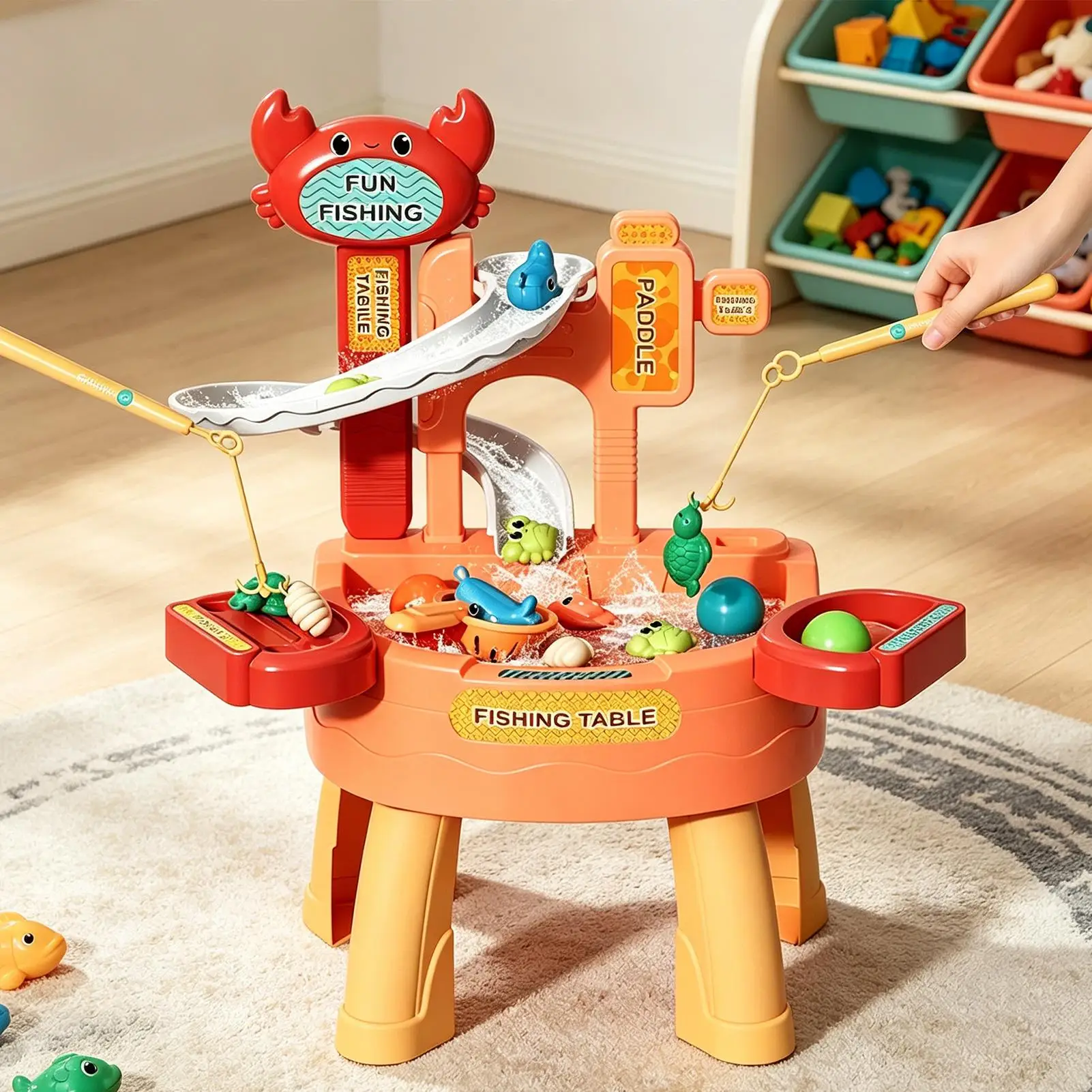 table-a-eau-d'exterieur-jouet-d'ete-pour-enfants-evier-de-jeu-avec-eau-courante-pour-garcons-filles-enfants-d'age-prescolaire-jardin-patio-plage-camping