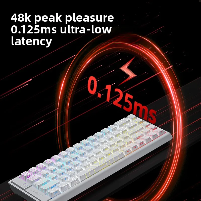 Langtu MC68 Ultra magnetisch schakelaartoetsenbord Ultra lage latentie 0,01RT 8k retoursnelheid Aangepast gamingtoetsenbord Laptopaccessoires