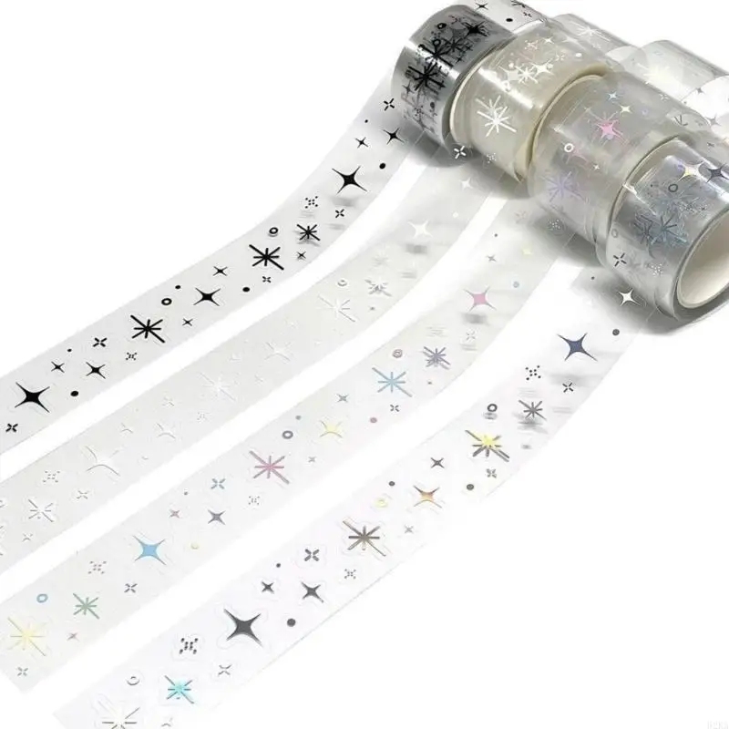 62KA Korean Styles Washis Tape Artists Tapes Haustier Dekorative Band für Journal Art Craft