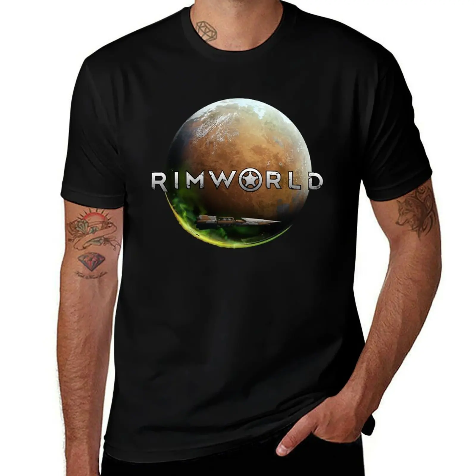 

Rimworld Planet T-Shirt Quick Dry Light Sports T-Shirt