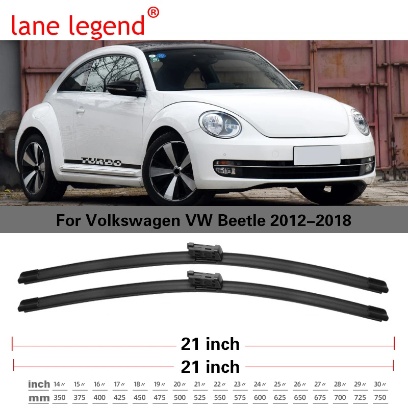 Car Wiper Blade for Volkswagen VW Beetle New Beetle 2012~2018 Front Windscreen Windshield Wipers 2013 2014 2015 Car Accessories