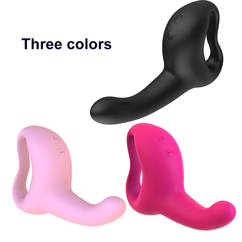 Alat Pijat Prostat Vibrator Anal untuk Pria Gay, Plug Pantat Bergetar, Stimulator Sensasi untuk Pria dan Pasangan