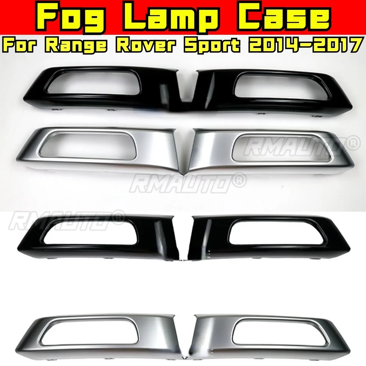 

For Range Rover Sport 2014-2017 Modification Part Fog Lamp Case Foglight Frame Cover Fog Lamp Frame Cover Car Accessories