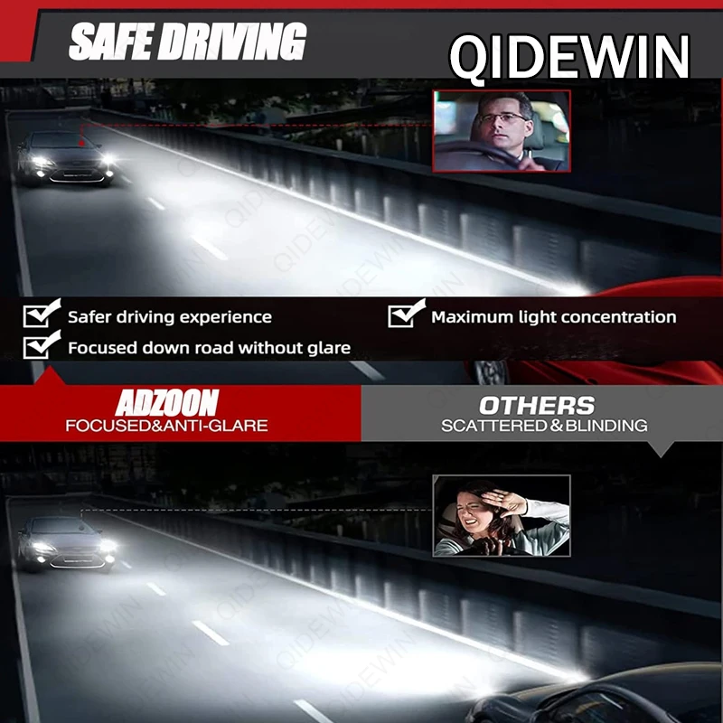 6インチLEDバー 7Dレンズ ワークライトバー 6インチ 7Dドライビングビーム スポットライト 車 SUV ATV トラック トラクター デイタイムライト 12V カースタイリング