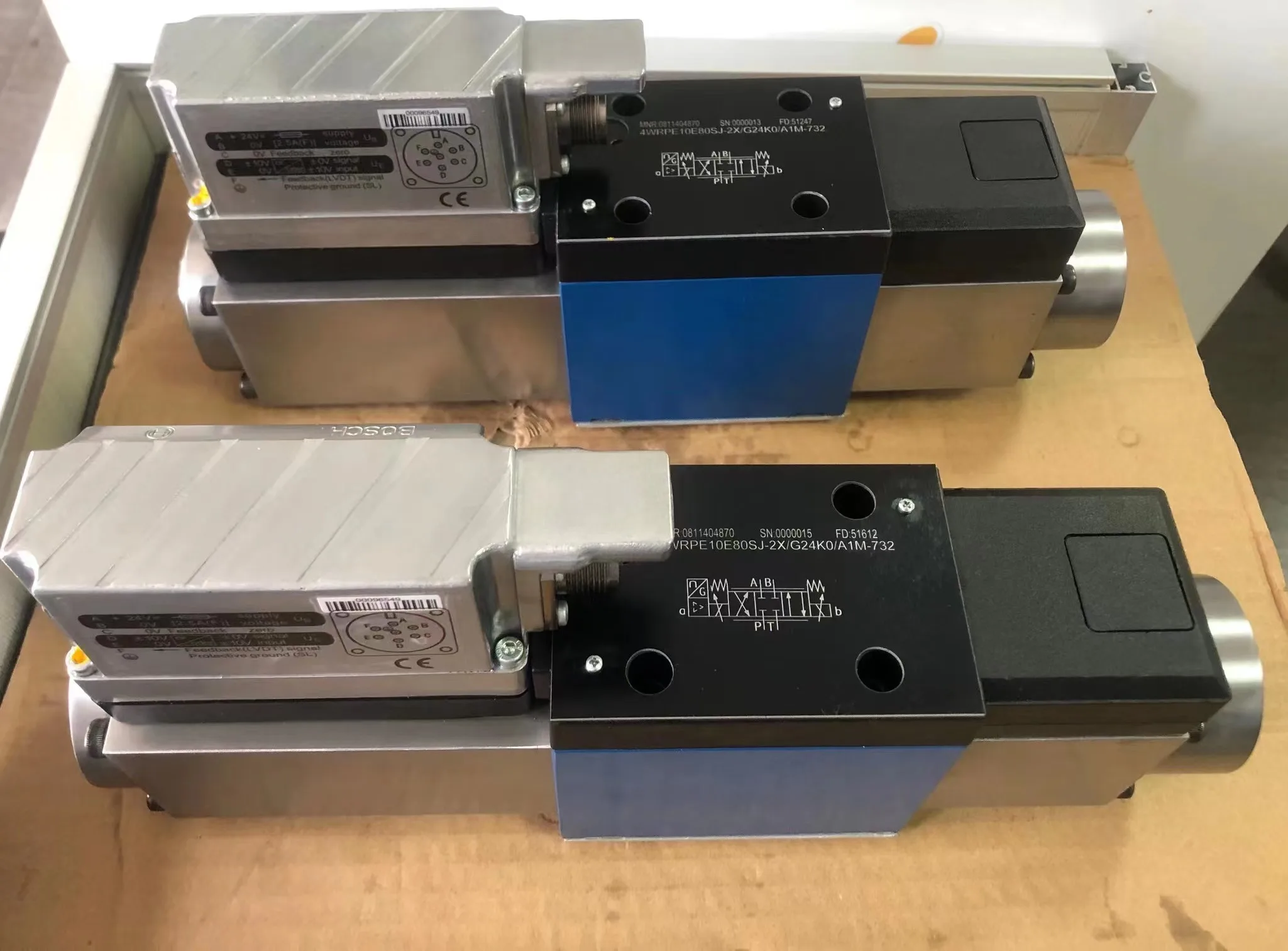 ZHENYUAN Hydraulic Proportional Directional Valve Hydraulic Solenoid Valve 4WRE 4WRE6 4WRE6E 4WREEM 6 E08J-20/G24K34/B6V-735