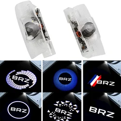 2Pcs for Subaru BRZ 2012 2013 2014 2015 2016 2017 LED Car Door Welcome Lights Shadow Projector Courtesy Lamp Styling Accessories