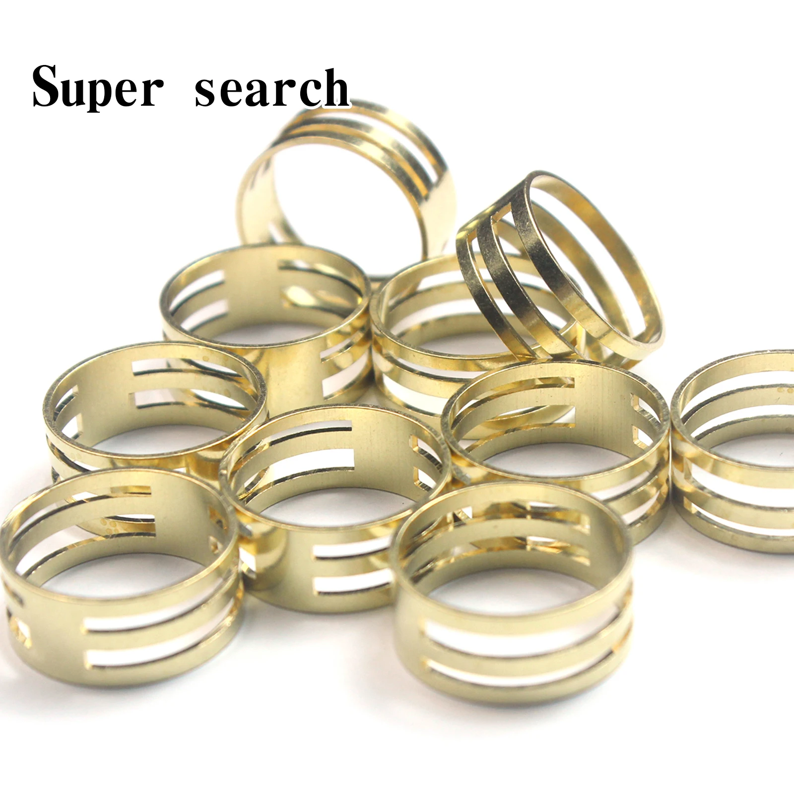 1 Piece 17mm Brass Jump Ring Opening Tools Closing Finger Rings Jewelry Tools Jump Ring Opener for DIY Jewelry Making Jewelry