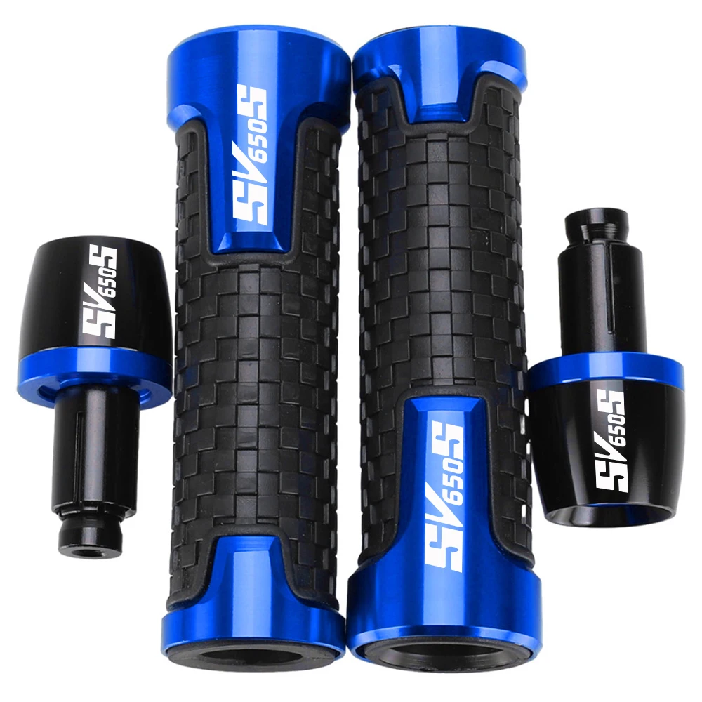 

Для SUZUKI SV 650 SV650X SV650/S 1999-2020 2021 2022 2024 2023 мотоциклетные ручки 7/8 "22 мм, заглушки на руль, заглушки
