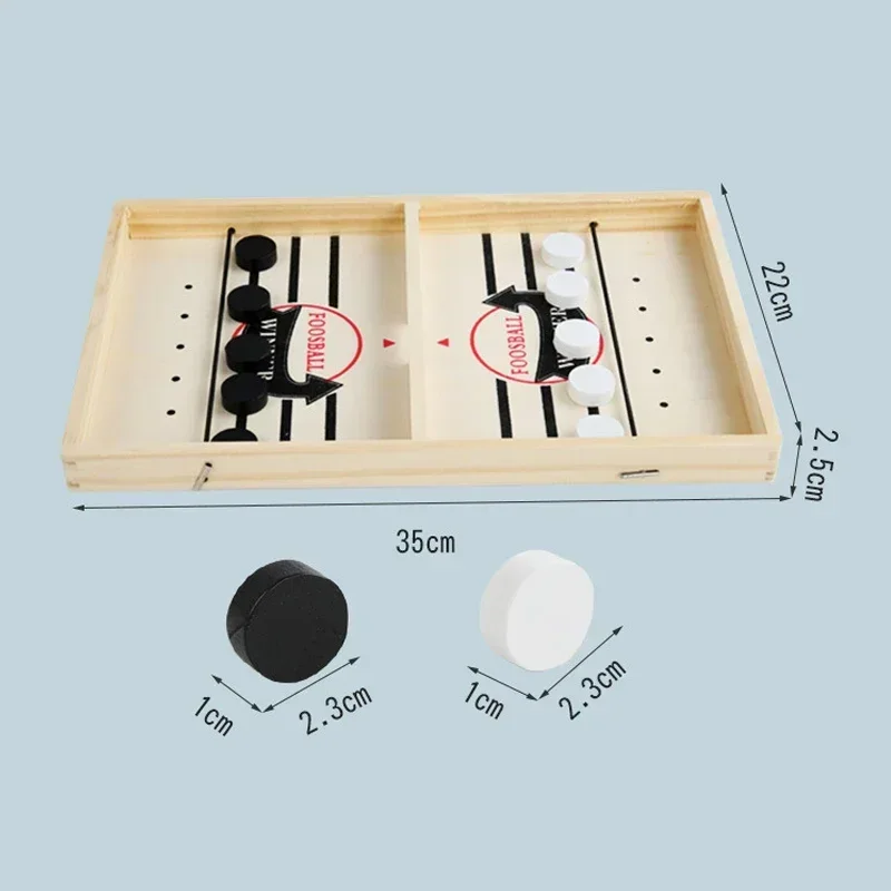 Foosball Winner Games Table Hockey Game Catapult Chess Parent-child Interactive Toy Fast Sling Puck Board Game Toys For Children