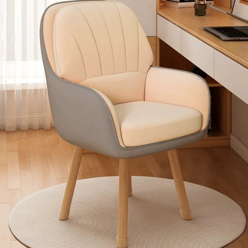 

High Back Swivel Office Chair Rolling Bedroom SalonErgonomic Office Chair Lounge Gaming Computer Silla De Oficina Furniture