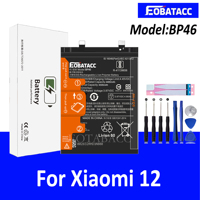 EOTABACC 100% New Original Battery BP46 For XIAOMI 12 Battery +Tools