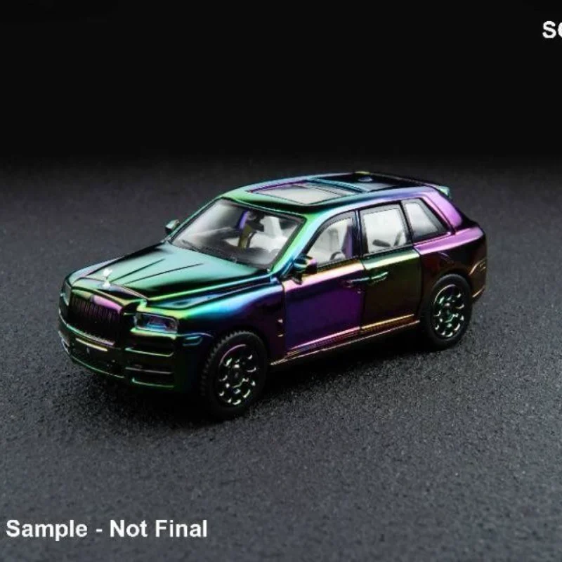 Diecast DCM 1:64 Scale Rolls-Royce Cullinan Full Drive Alloy Car Model view 4