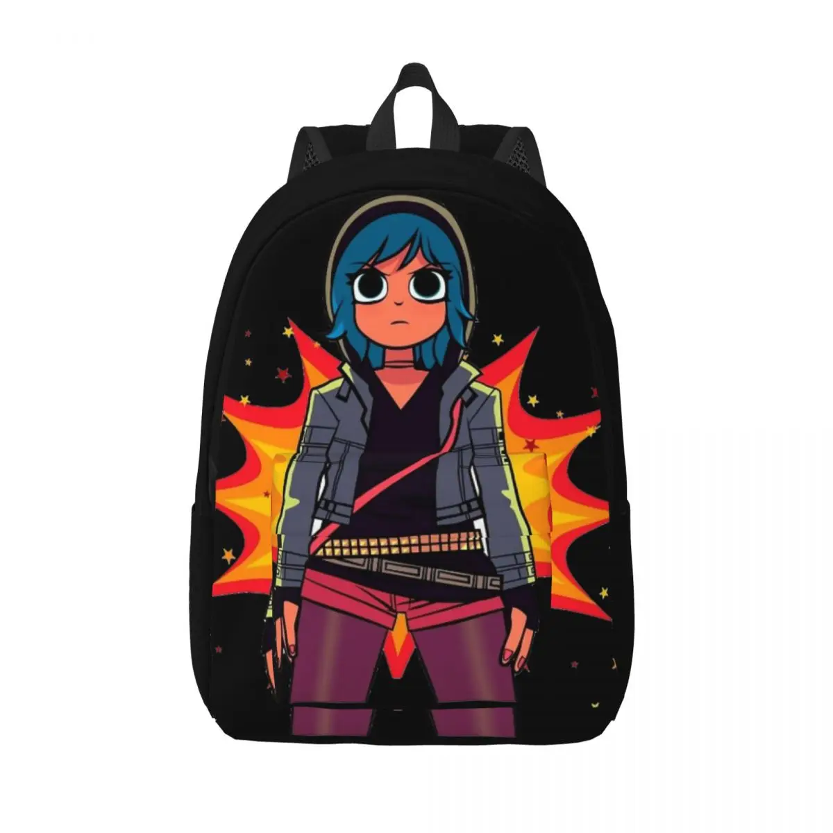 Ramona Flowers Scott Pilgrim for Teens Student School Bookbag Scott Pilgrim vs The World Daypack Middle High College Gift