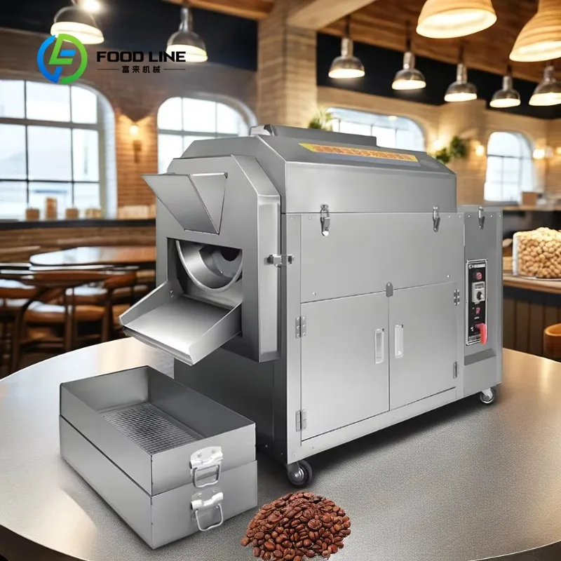 Custom Rotary Square Baking Machine Stainless Steel Tumble Roaster for Granules Powder Wholesale Order More Save More