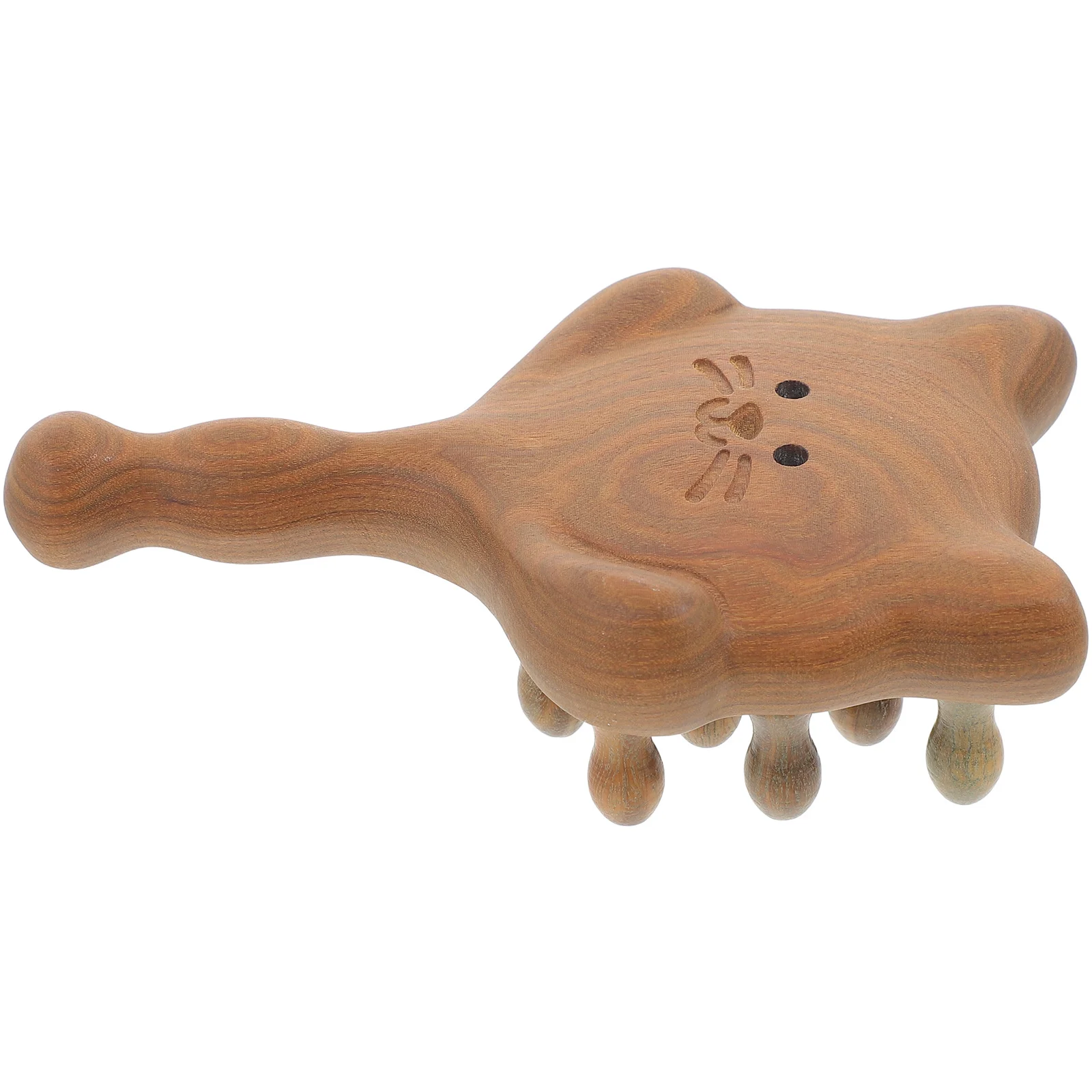 

Wooden Scalp Massager Comb Durable Creative Design Portable Hair Detangling Massage Tool Body Acupoint Massager