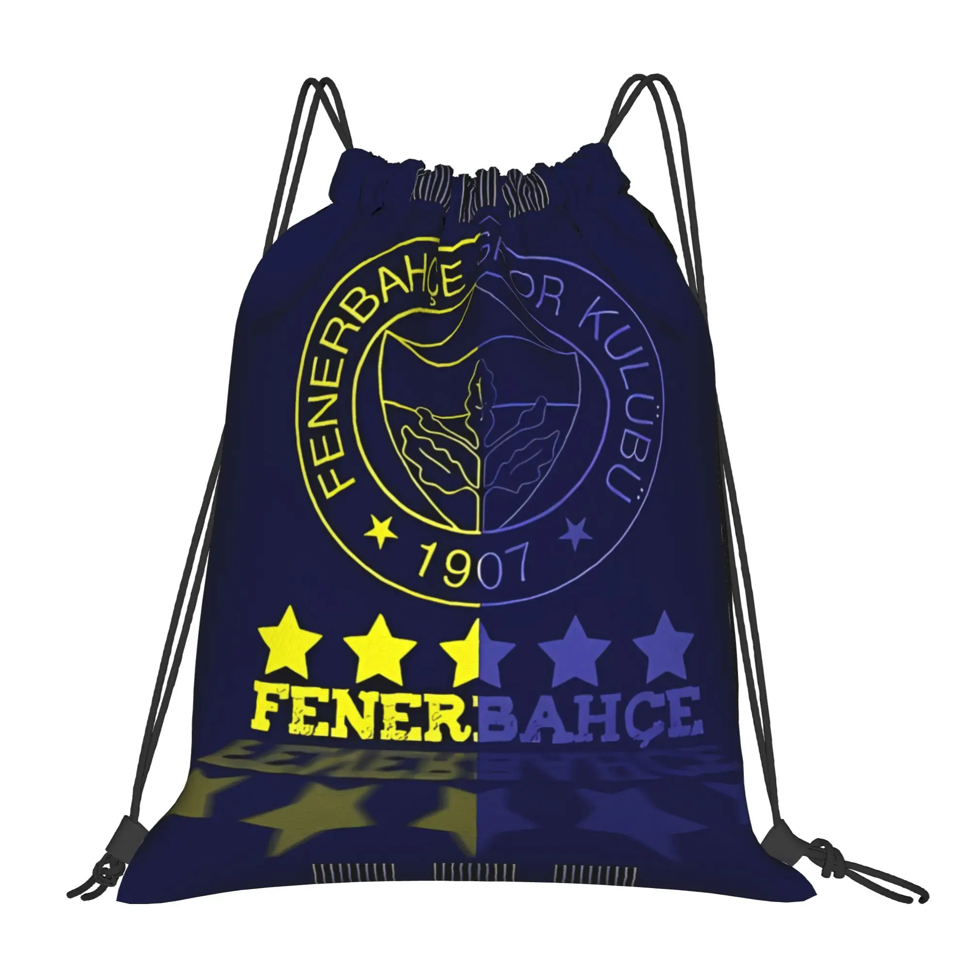 Fenerbahcee Indestructible Themed Portable Hiking Riding Gym Drawstring Storage Sporty Backpacks