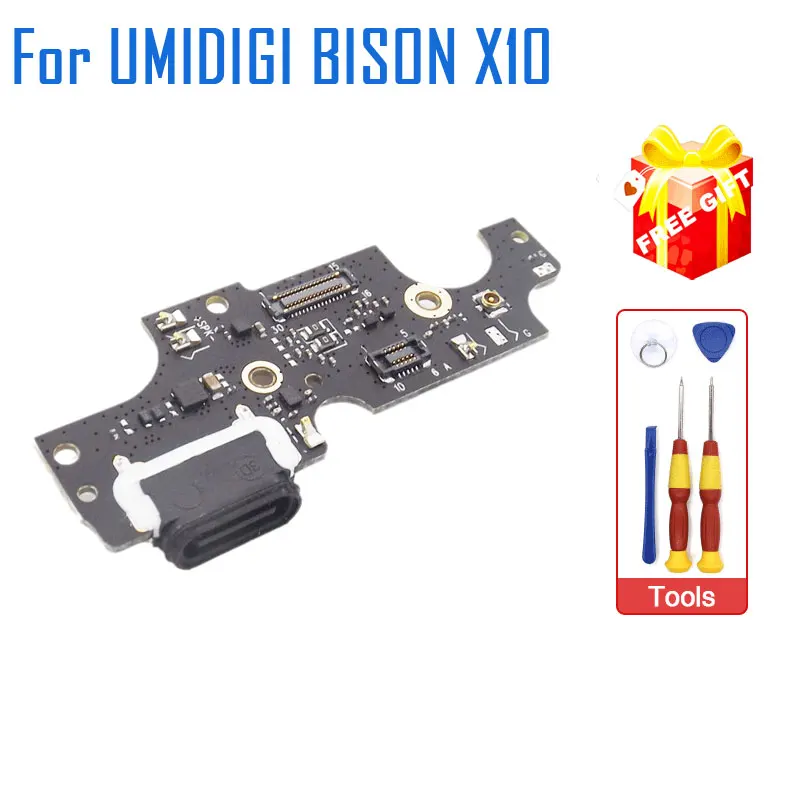 

USB-плата UMIDIGI BISON X10, оригинальная новая Базовая плата для зарядки с USB разъемом, запасные аксессуары для смартфона BISON X10