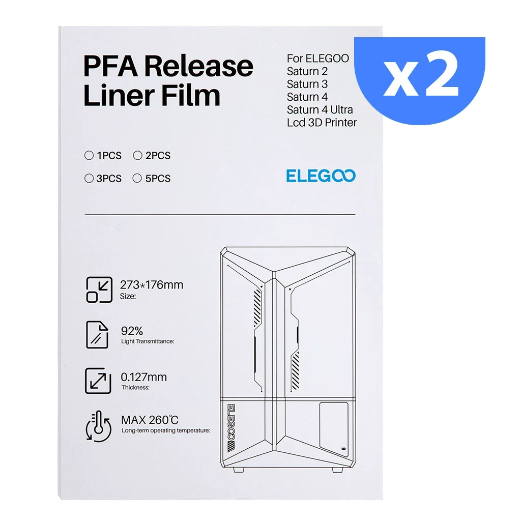 PFA release film kit Saturn 2 Saturn LCD photopolymerization 3D printer accessories 8k screen kit release film material slot