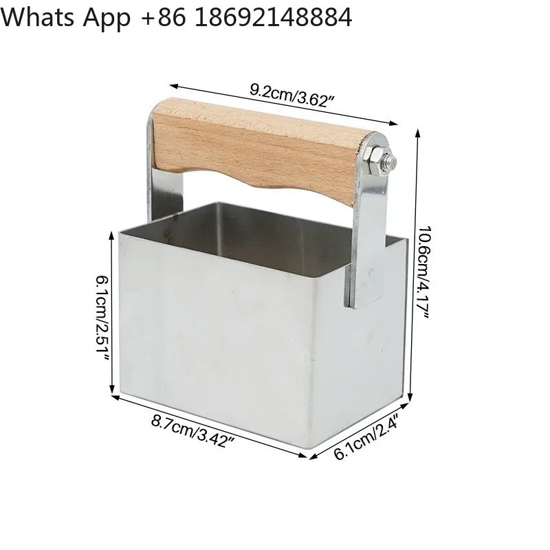 Stainless steel nest honey cutter, with nest honey box, rectangular die-cutting nest honey artifact