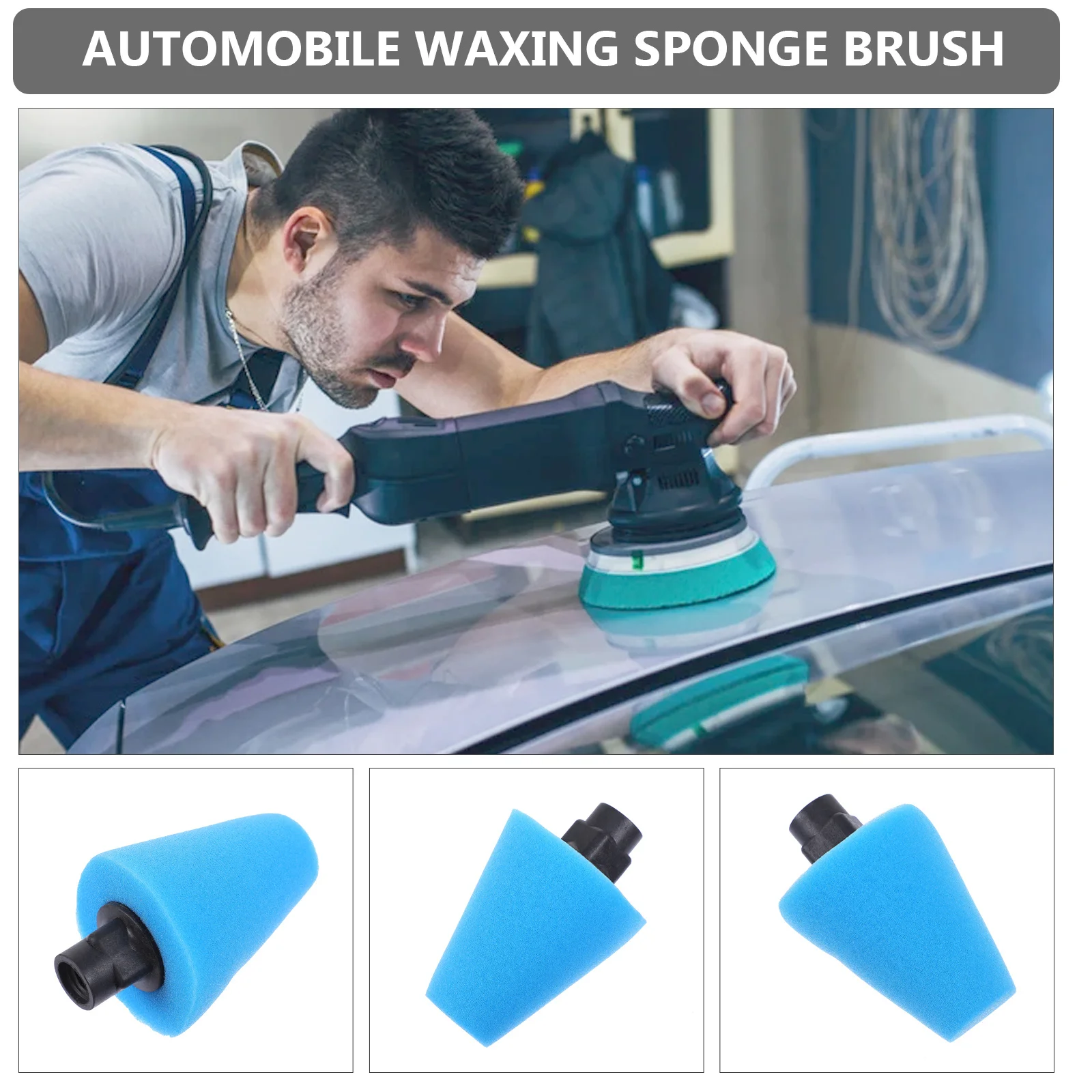 

1 шт., губка для чистки колес автомобиля, высококачественный прочный материал, гибкий инструмент для мойки автомобилей, простой в использовании для полировки колес, детализации