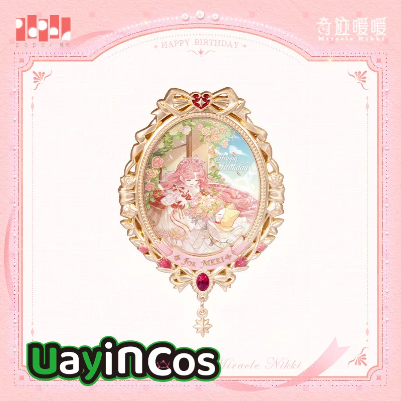 

Original Miracle Nikki Stand Shikishi Colored Paper Badge Laser Ticket Stuffed Plushies Doll Clothes Keychain Anime Game Toy Ki