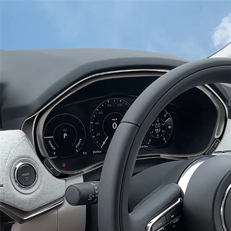 

High Quality Car Dash Board Instrument Panel Trim Cover Gloss Black For Mazda CX-60 2022 2023 RHD Interior Parts Accessories