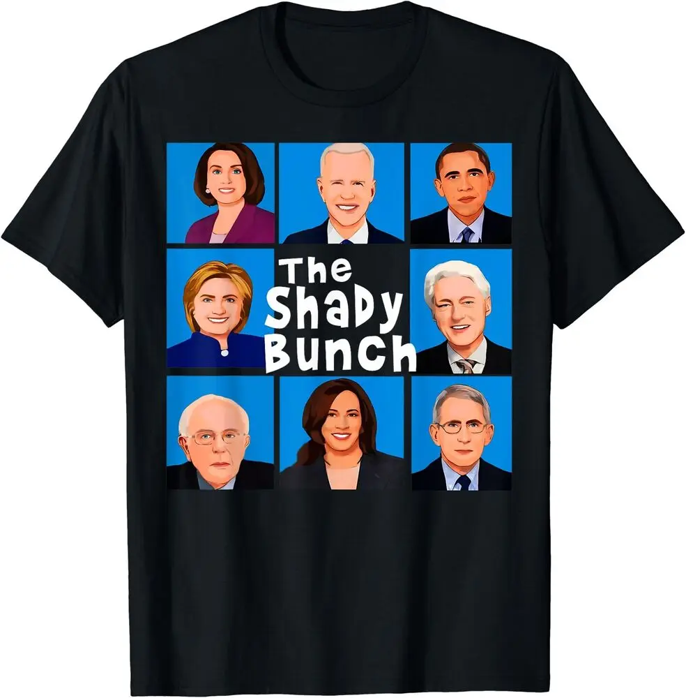 The Shady Bunch Anti Biden Obama Clinton Vote Trump T-Shirt Anime Graphic T-shirts For Men Clothing Women Tees Y2K Tops