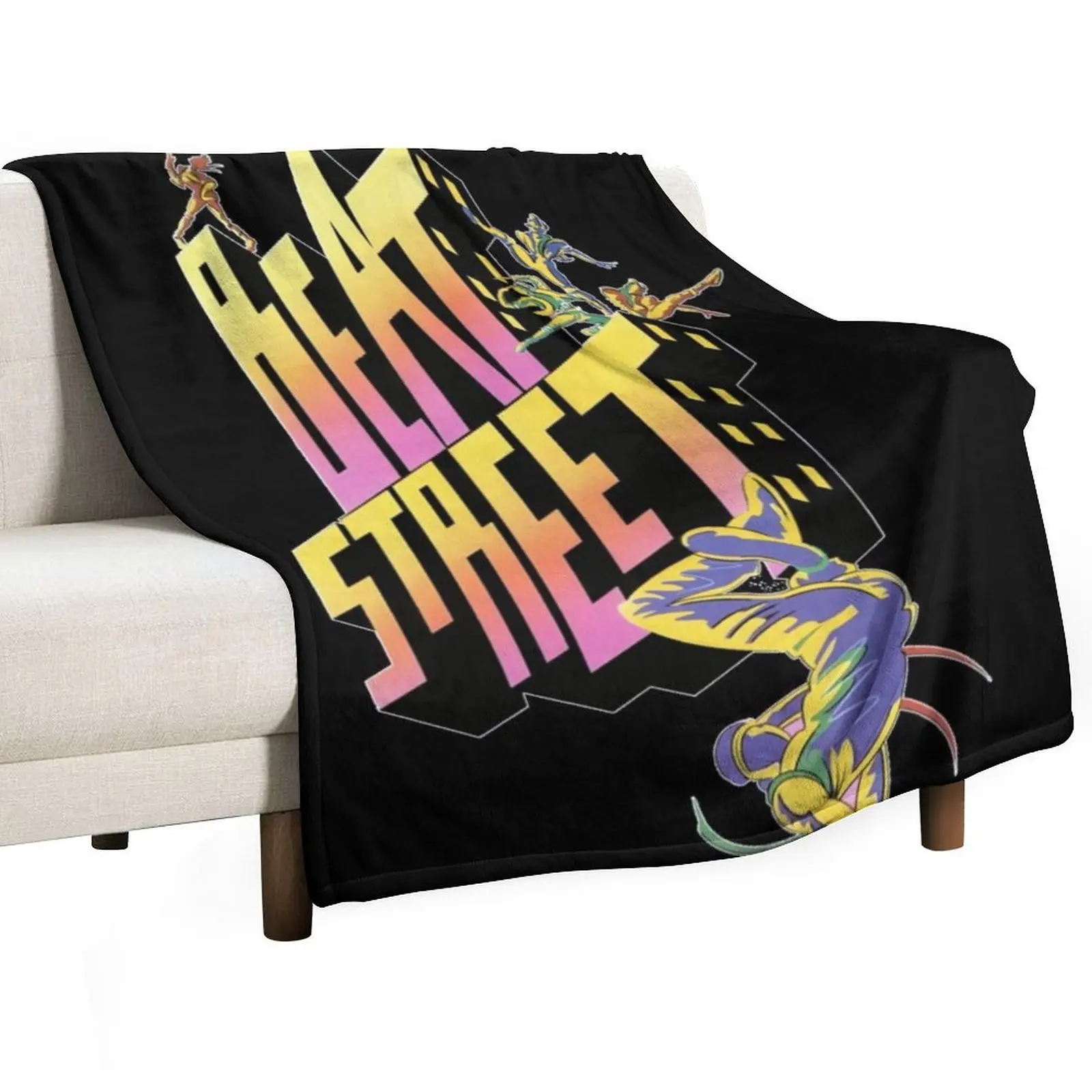 

Beat Street Throw Blanket Decorative Throw Large Fashion Sofas Stuffeds Blankets
