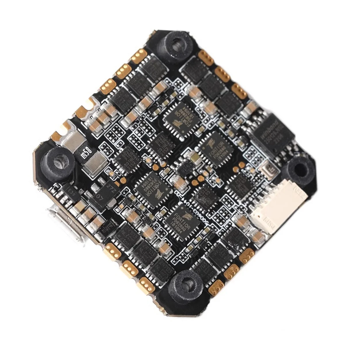 

Практичный контроллер полета F7 35A AIO STM32F722 Встроенный гироскоп MPU6500 25,5x25,5 мм BLHELIS 3-6S для RC FPV Racing Drone