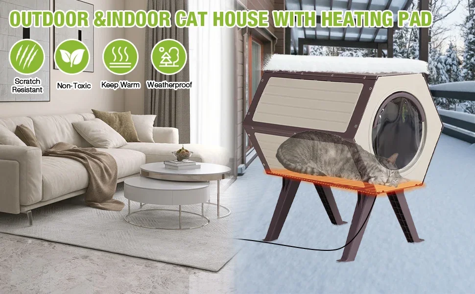 outdoor cat house