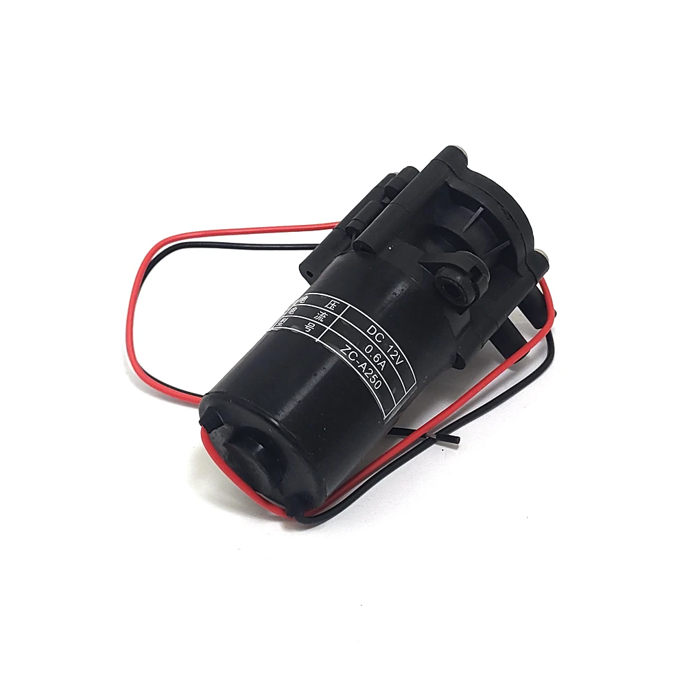 

12V Mini Gear Pump Self-Sucking Water Pump Corrosion-Resistant ZC-A250 Temperature Range 0-100 Degrees